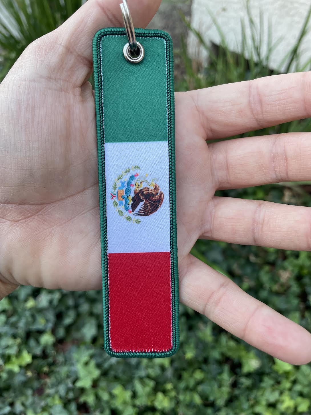 Mexican Flag Keychain