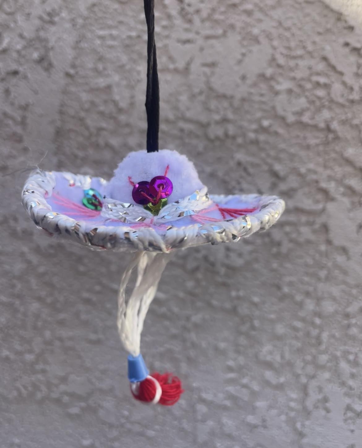 Mini Mariachi Hat Car Accessory