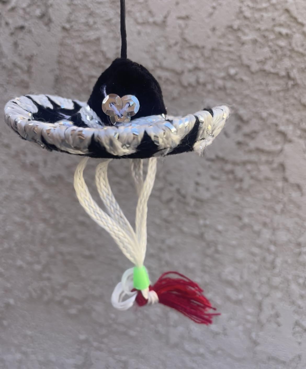 Mini Mariachi Hat Car Accessory