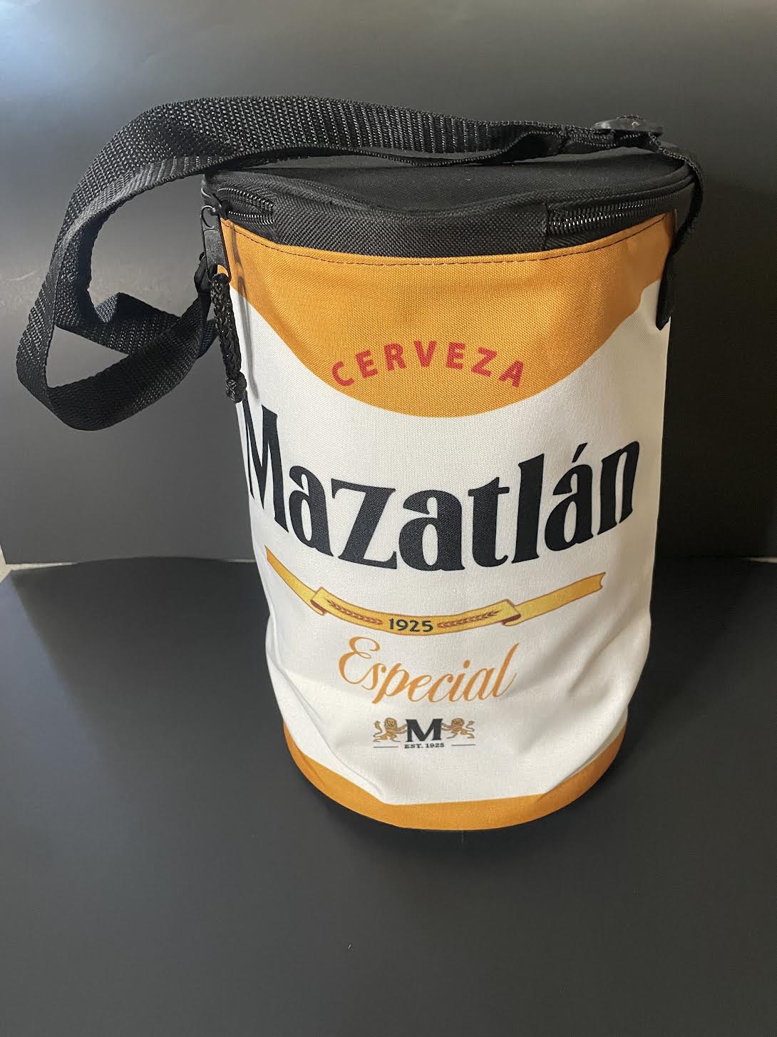 Cylinder Ice Chest W/ Shoulder Strap