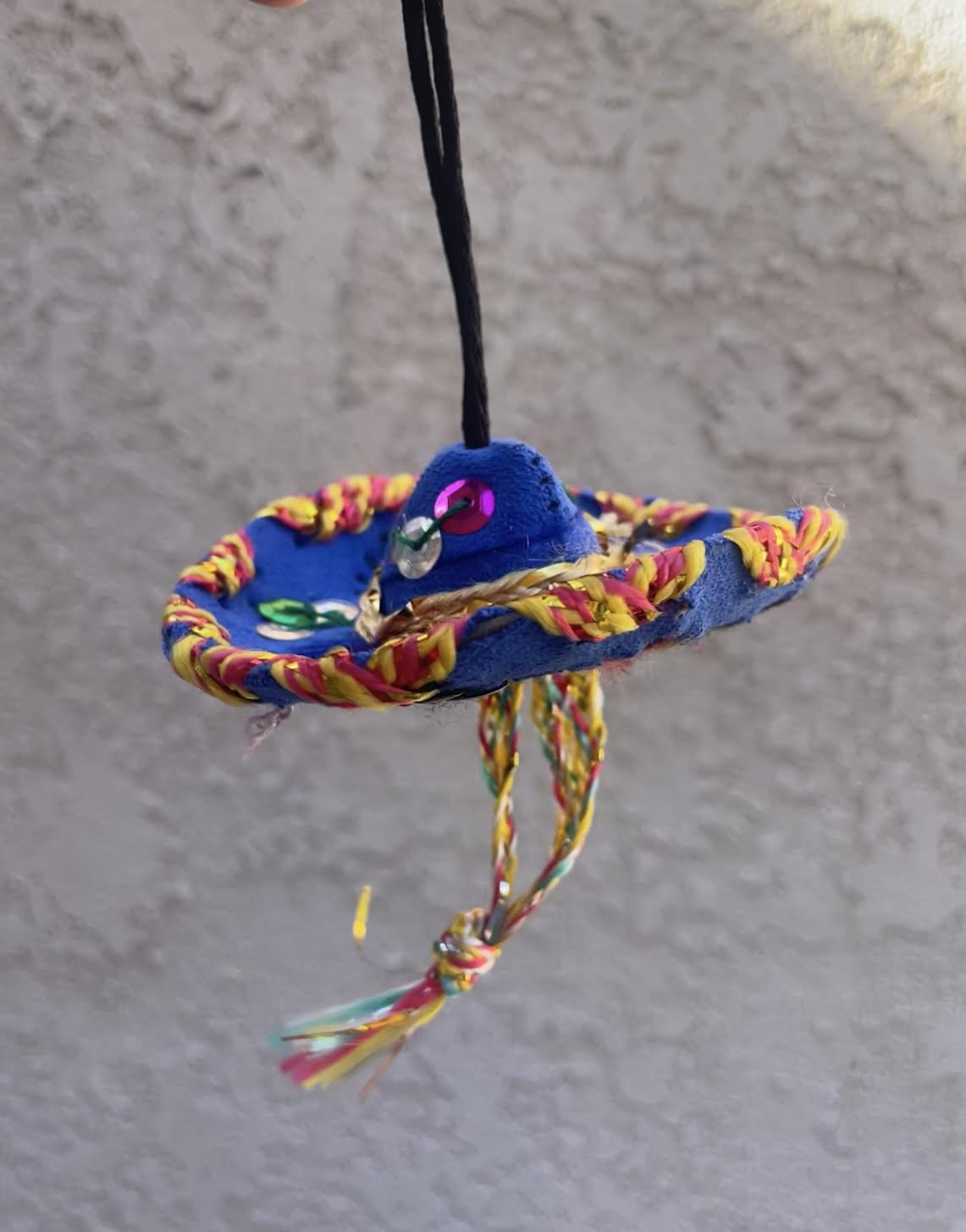 Mini Mariachi Hat Car Accessory