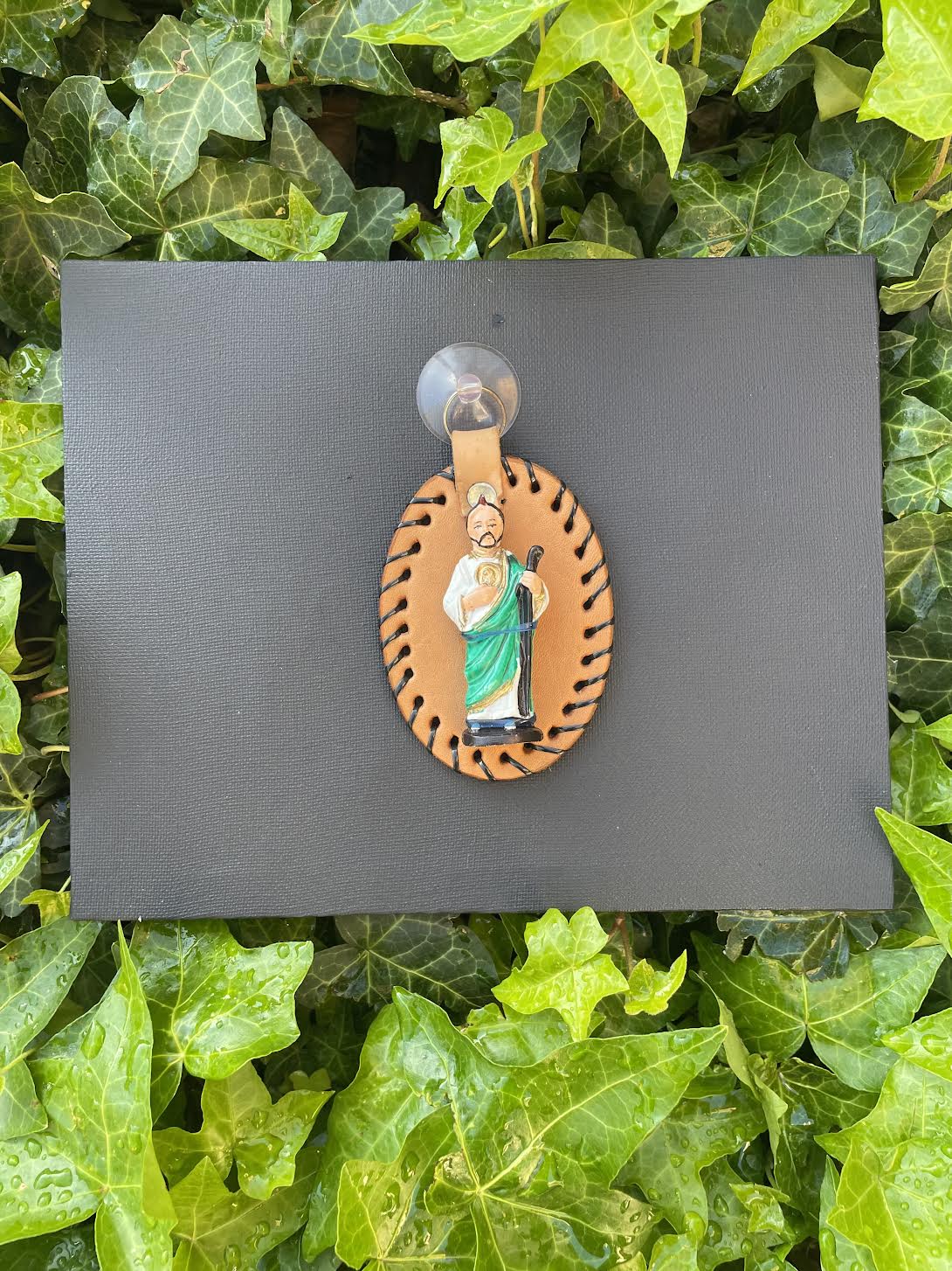 Saint Jude Car Window Accessory / San Judas Accesorios Para Carro