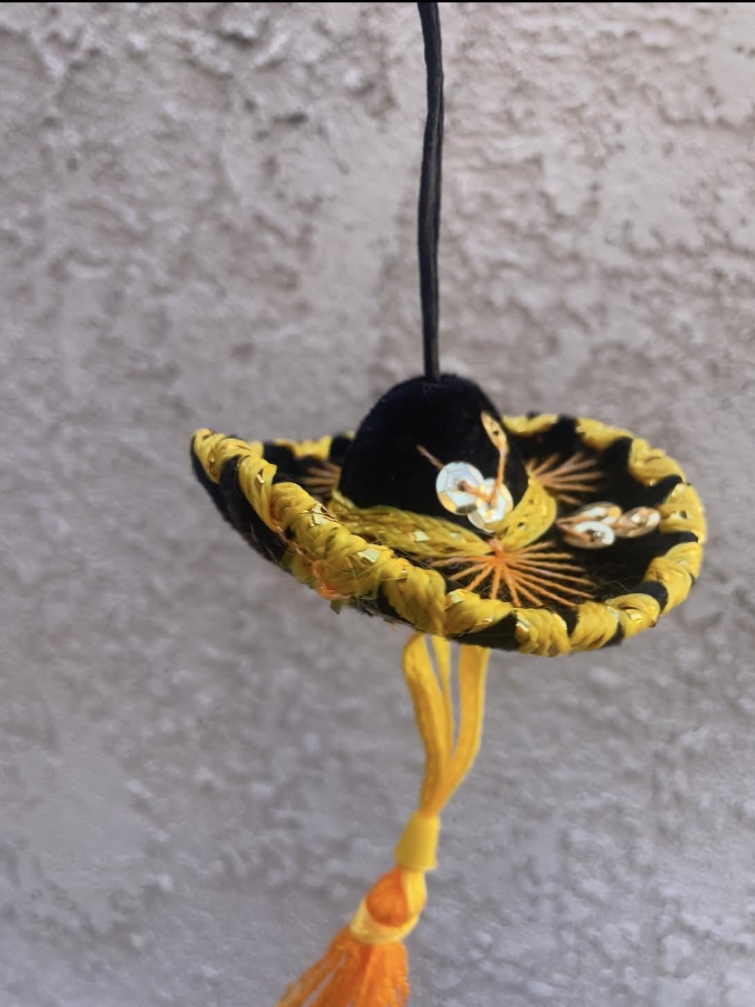 Mini Mariachi Hat Car Accessory