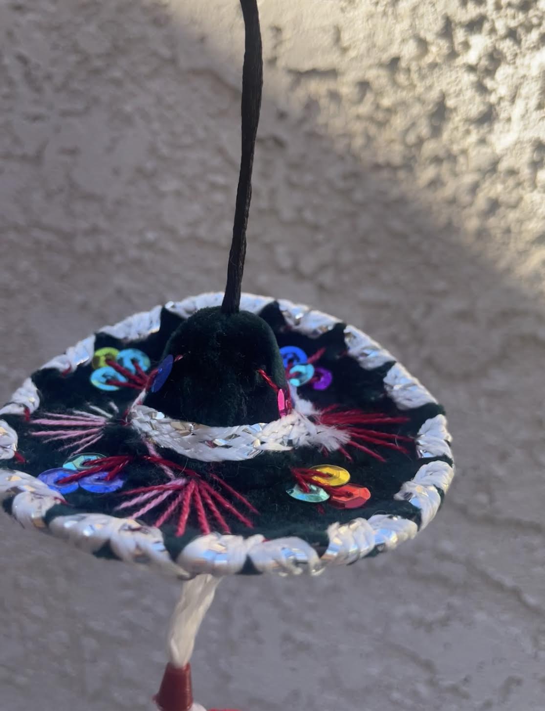 Mini Mariachi Hat Car Accessory