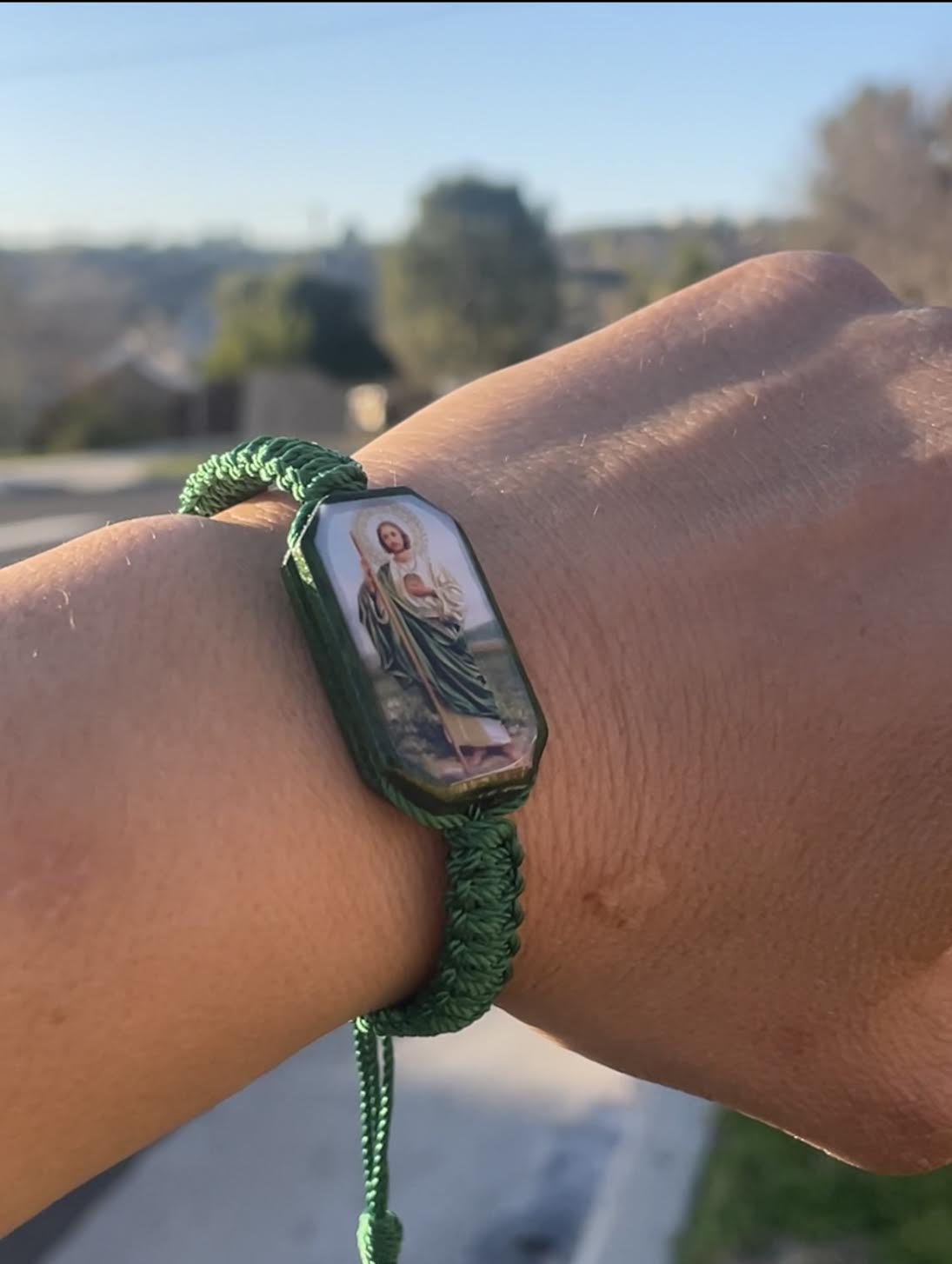 San Judas Adjustable Bracelet