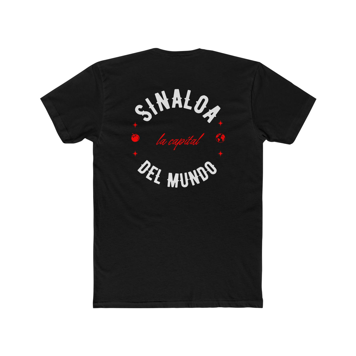 Sinaloa La Capital del Mundo Graphic T-Shirt – Black