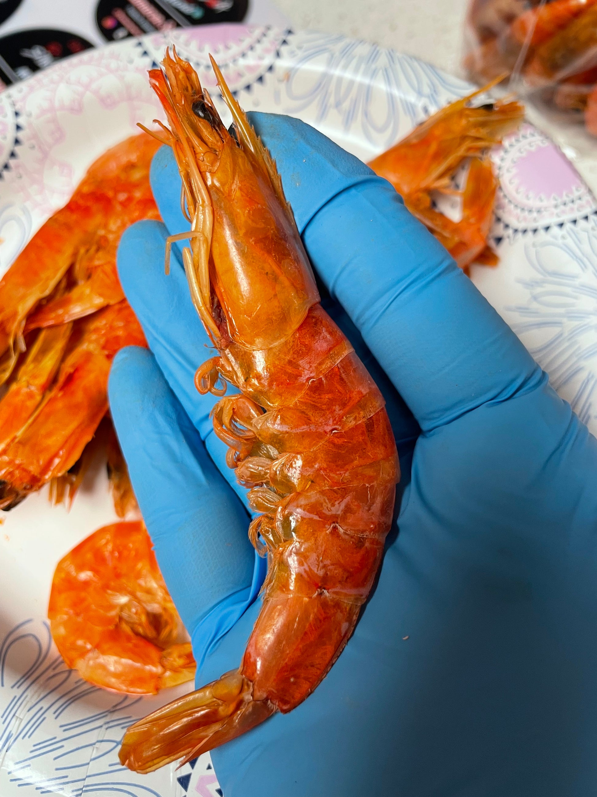Dried whole Shrimp from Mexico for botanas and soups