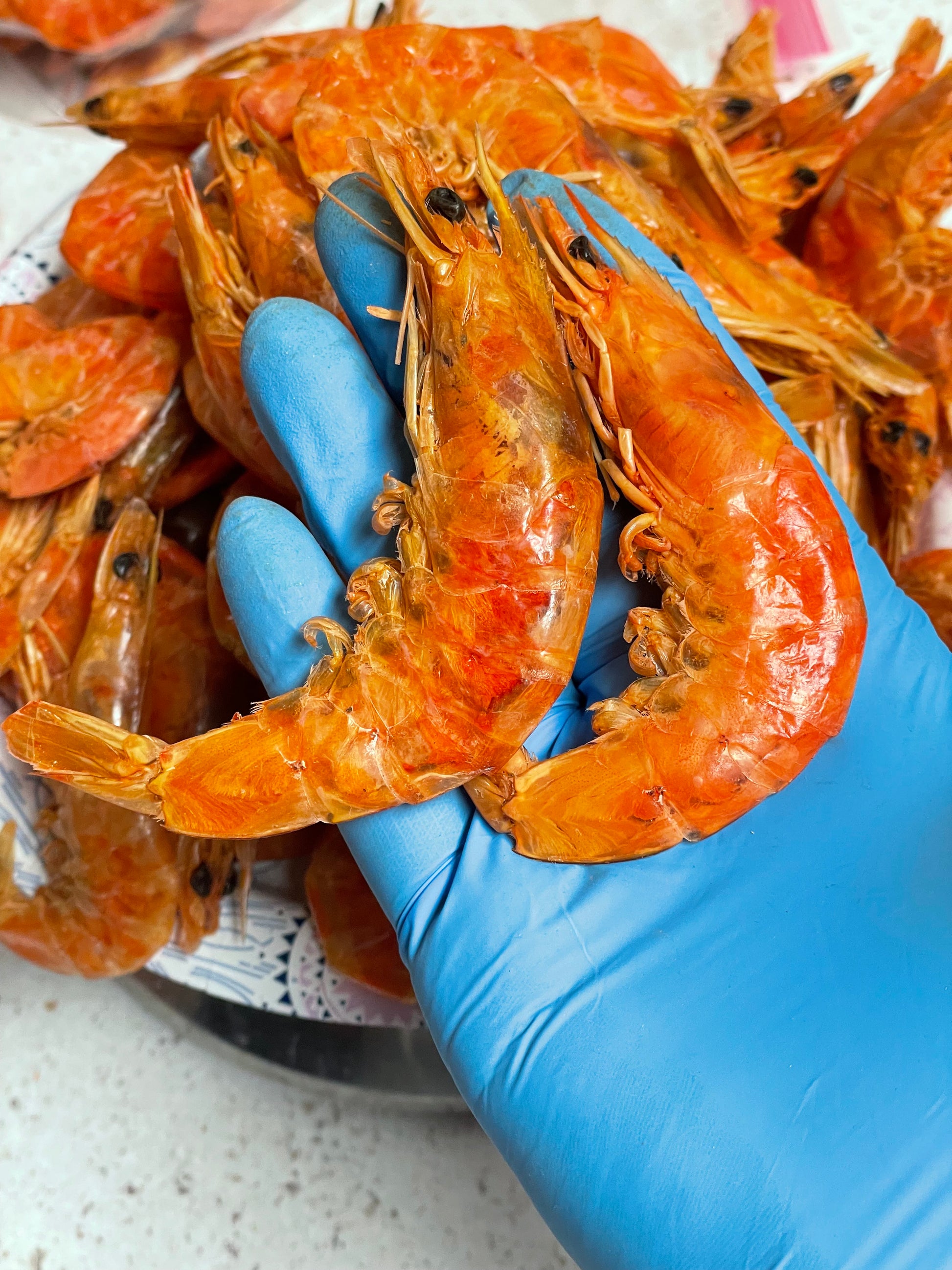 Camaron Seco Mexican dried Shrimp seafood product