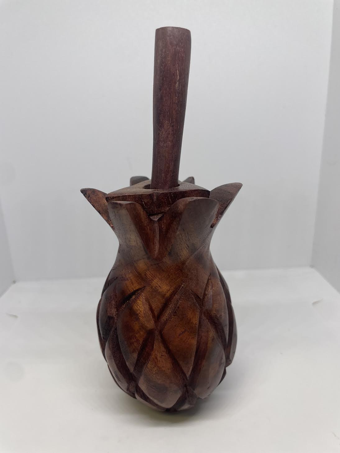 Peppermill shaped like pineapple 