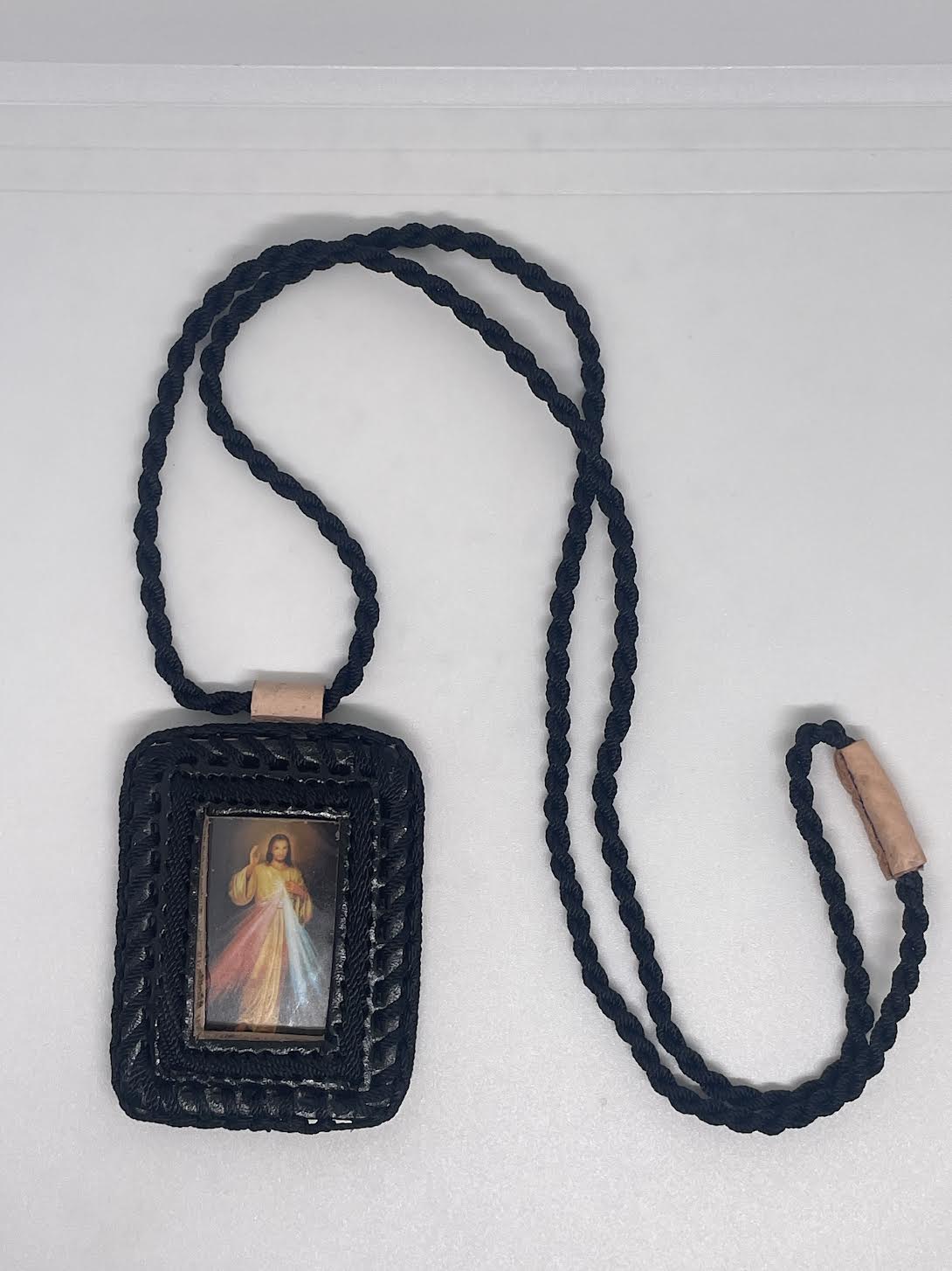 Escapulario de san juditas leather scapular of saint Jude 