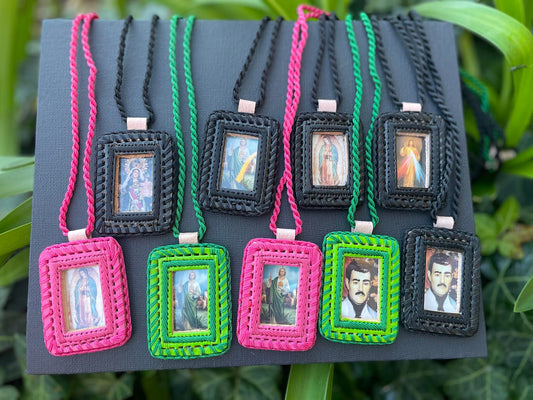 Leather Scapular religious item 