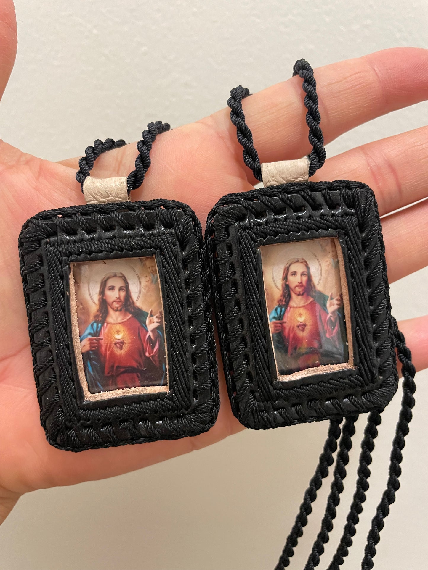 Escapularios De Vaqueta