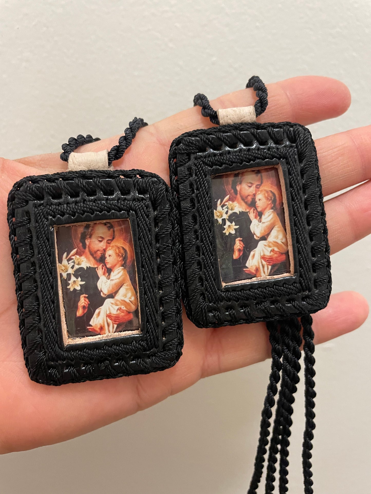 Escapularios De Vaqueta