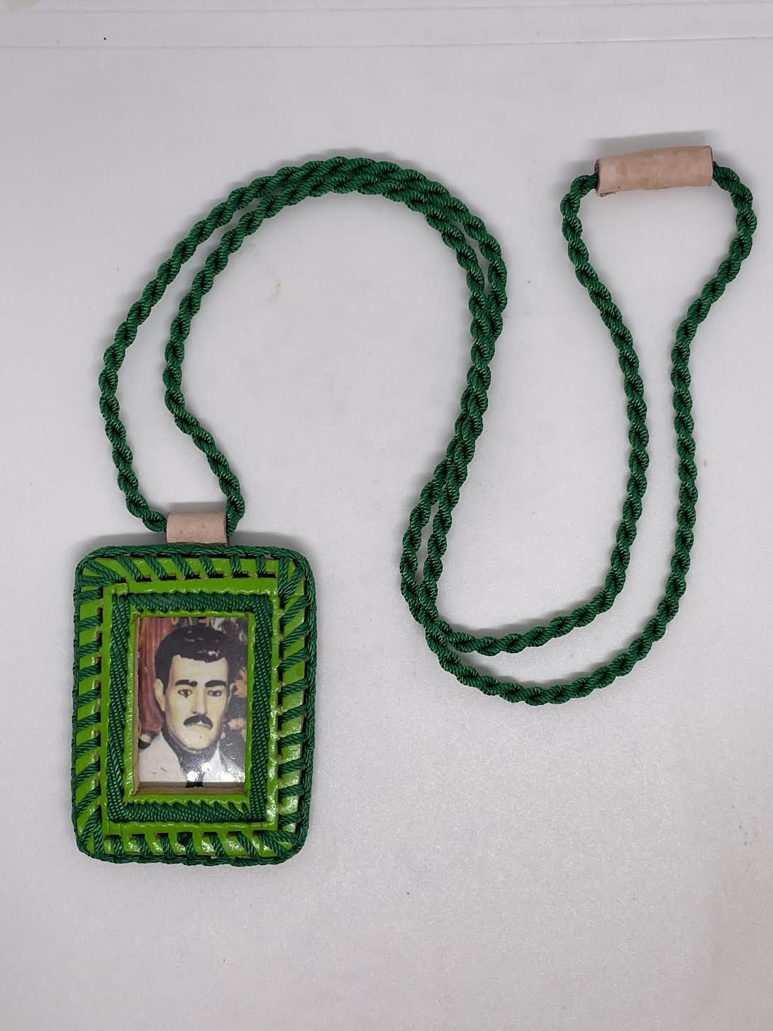 Leather Scapular of Malverde 