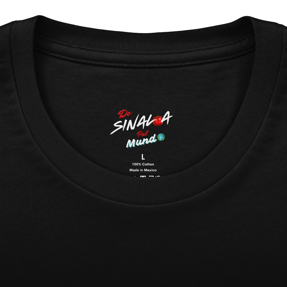 Sinaloa La Capital del Mundo Graphic T-Shirt – Black